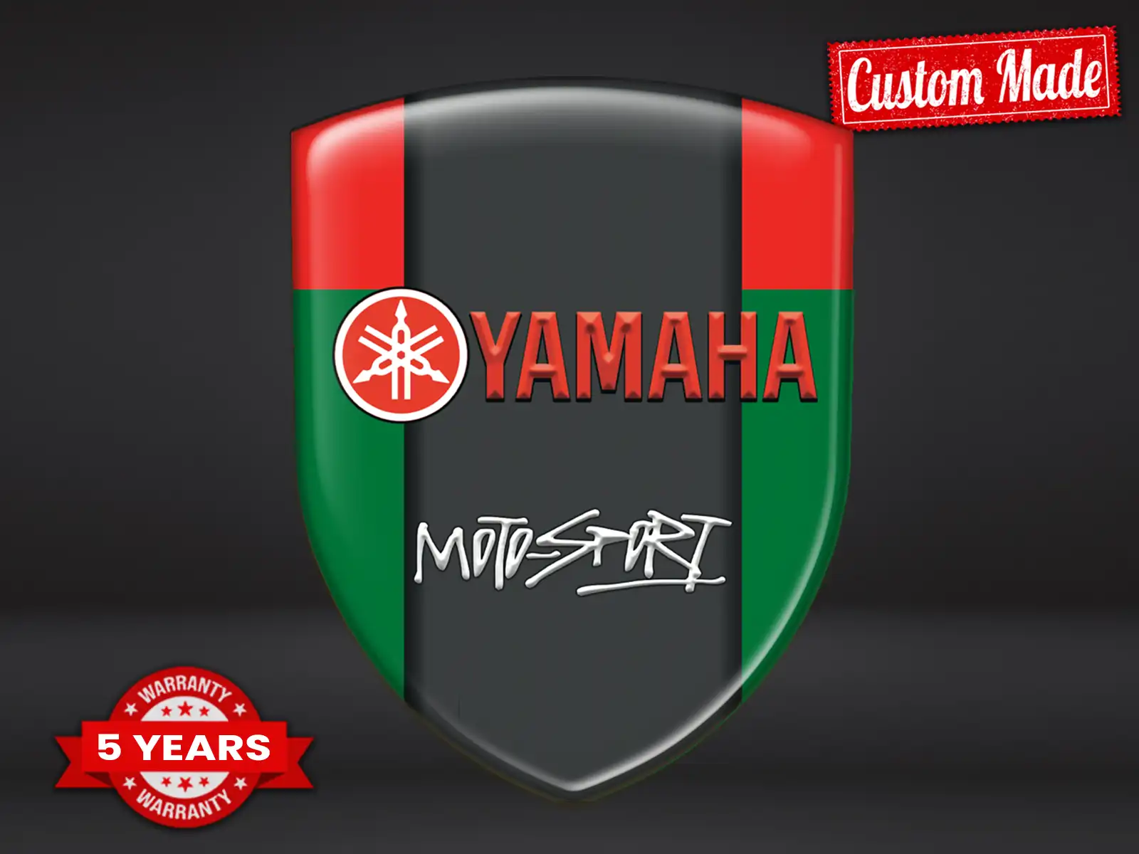 Yamaha Stickers Vitre Arrière Auto Chic Max Pro Résistants